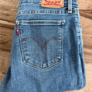 Levi's Women's Classic Blue Straight Leg Jeans